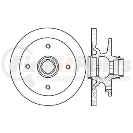 120.45006 by CENTRIC - Prm Brake Rotor