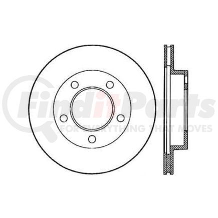 Centric 120.63006 Disc Brake Rotor Premium Brake Rotor