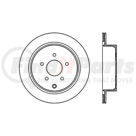 Centric 125.42078 Brake Hydraulic Line Premium High-Carbon Rotor