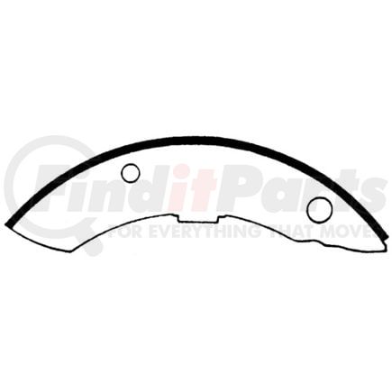 112.0544 by CENTRIC - Heavy Duty Brake Shoes