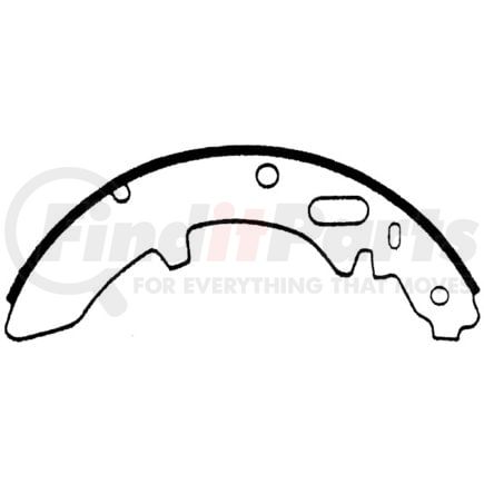 Centric 111.04221 Drum Brake Shoe Premium Brake Shoes