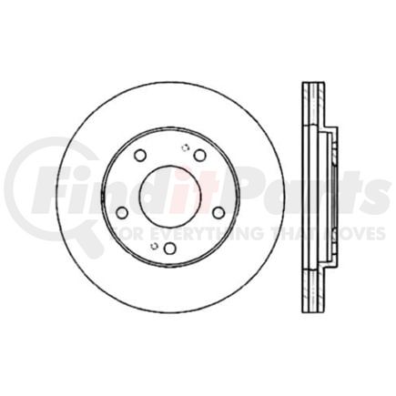 120.46031 by CENTRIC - Premium Brake Rotor