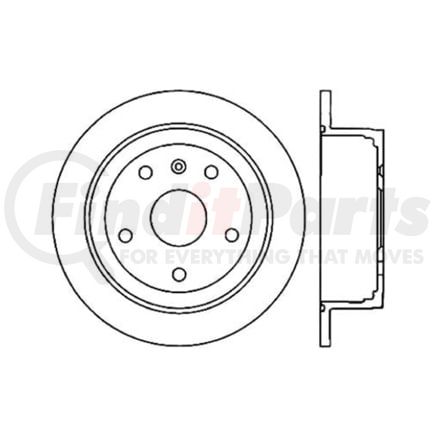 120.49002 by CENTRIC - Premium Brake Rotor