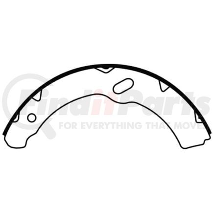 112.0792 by CENTRIC - Heavy Duty Brake Shoes