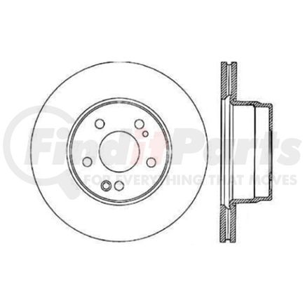 121.35051 by CENTRIC - Standard Brake Rotor