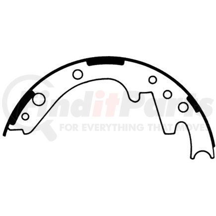 111.03290 by CENTRIC - Centric Premium Brake Shoes