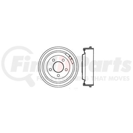 123.63042 by CENTRIC - C-Tek Standard Brake Drum