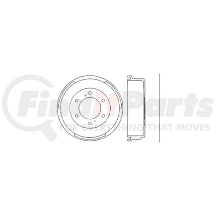 122.42013 by CENTRIC - Premium Brake Drum