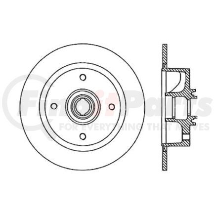 120.33006 by CENTRIC - Centric Premium Brake Rotor