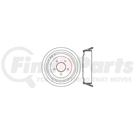 122.66002 by CENTRIC - Prm Brake Drum