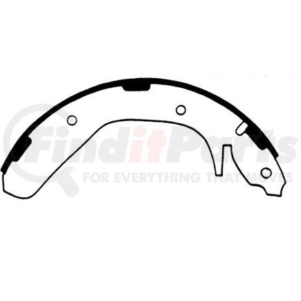 Centric 111.04921 Drum Brake Shoe Premium Brake Shoes