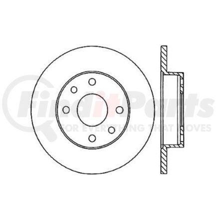 Centric 120.43007 Disc Brake Rotor Premium Brake Rotor