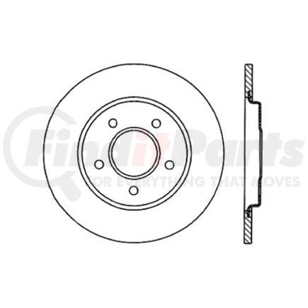 120.62051 by CENTRIC - Centric Premium Brake Rotor