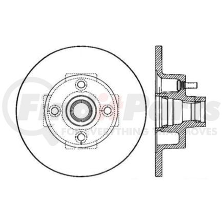 120.62001 by CENTRIC - Premium Brake Rotor