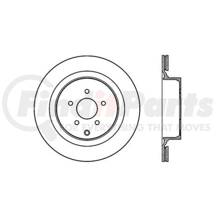 12042105 by CENTRIC - Centric Premium Brake Rotor