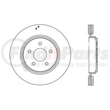 120.62096 by CENTRIC - Premium Brake Rotor