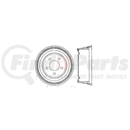 Centric 122.67011 Brake Drum Premium Brake Drum