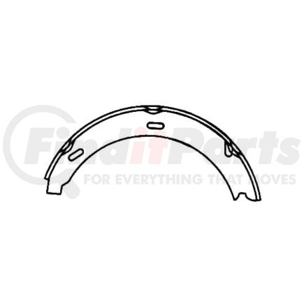111.083 by CENTRIC - Premium Parking Brake Shoes