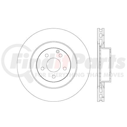 121.35095 by CENTRIC - Std Brake Rotor