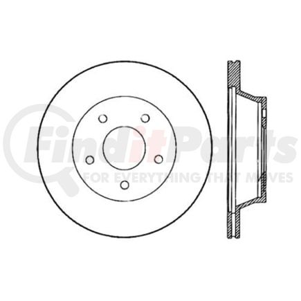 120.62020 by CENTRIC - Premium Brake Rotor
