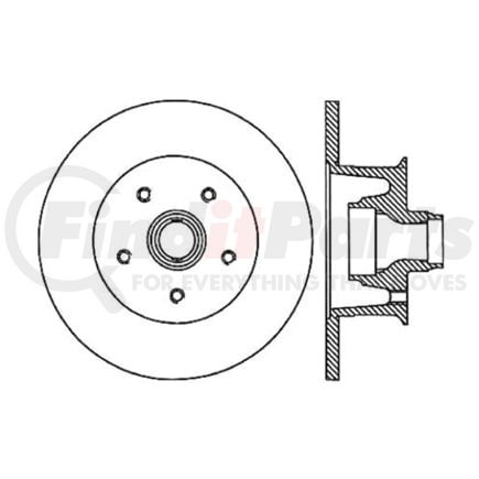 120.33010 by CENTRIC - Premium Brake Rotor