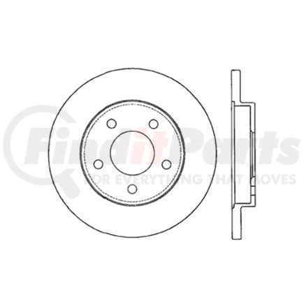 125.62074 by CENTRIC - Centric Premium High Carbon Alloy Brake Rotor