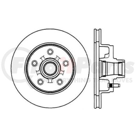 120.62012 by CENTRIC - Premium Brake Rotor