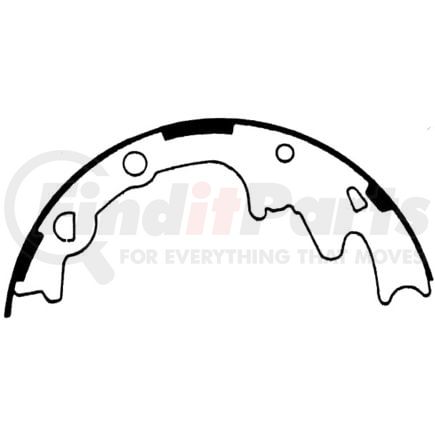 111.0569 by CENTRIC - Premium Brake Shoes