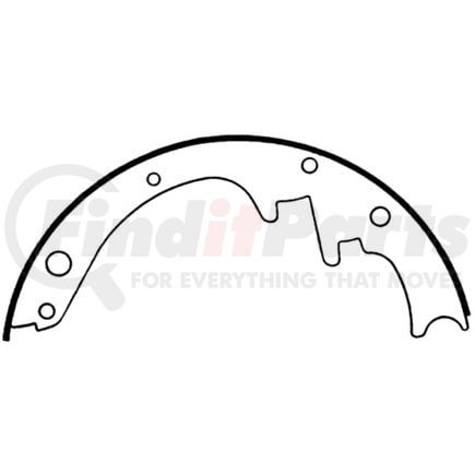 111.00310 by CENTRIC - Centric Premium Brake Shoes