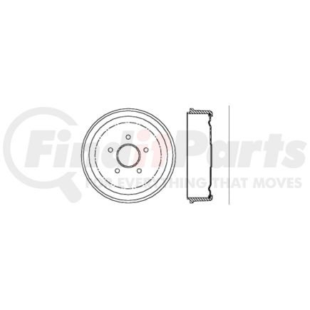 122.63004 by CENTRIC - Premium Brake Drum