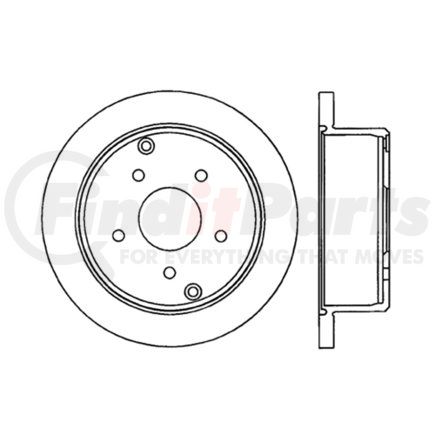 120.62080 by CENTRIC - Centric Premium Brake Rotor