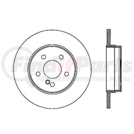 120.35112 by CENTRIC - Premium Brake Rotor