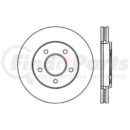 120.62028 by CENTRIC - Centric Premium Brake Rotor