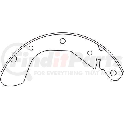 111.09941 by CENTRIC - Centric Premium Brake Shoes