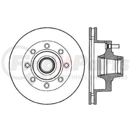 120.65010 by CENTRIC - Premium Brake Rotor