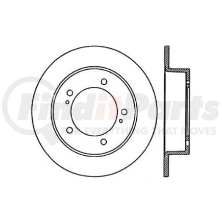 120.48004 by CENTRIC - Premium Brake Rotor