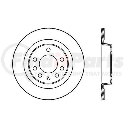 120.62094 by CENTRIC - Centric Premium Brake Rotor