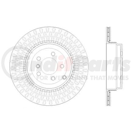120.22019 by CENTRIC - Premium Brake Rotor