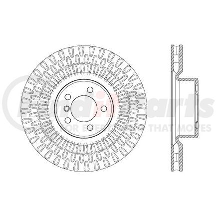 120.22020 by CENTRIC - Premium Brake Rotor