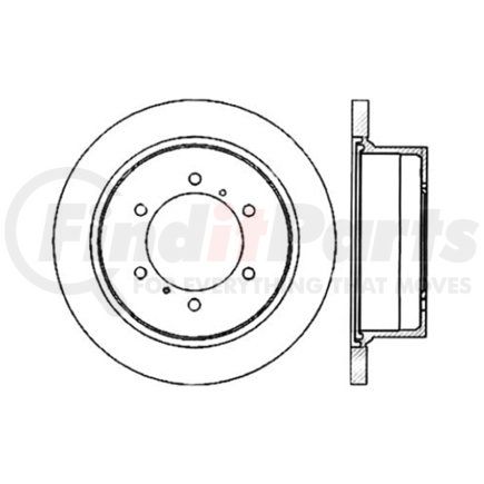 120.46041 by CENTRIC - Premium Brake Rotor
