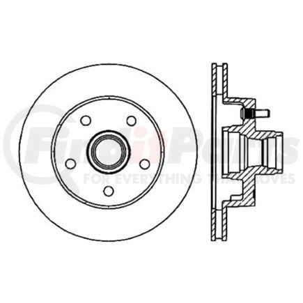 120.65014 by CENTRIC - Centric Premium Brake Rotor