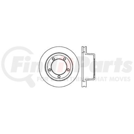 120.67010 by CENTRIC - Centric Premium Brake Rotor