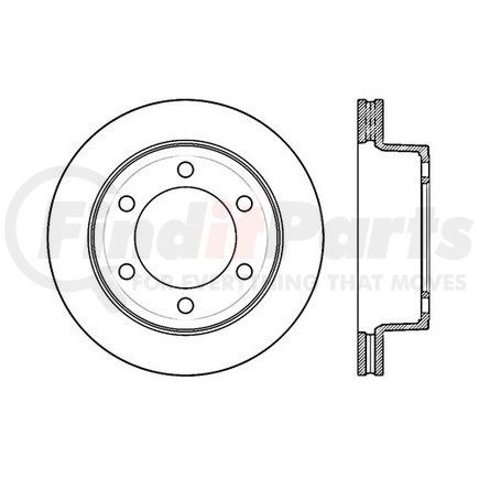 120.82002 by CENTRIC - Premium Brake Rotor