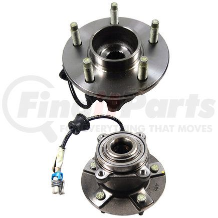 402.62012 by CENTRIC - Centric Premium Hub and Bearing Assembly, With Integral ABS