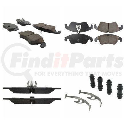 100.13220 by CENTRIC - Centric Original Equipment Formula Brake Pads with Hardware