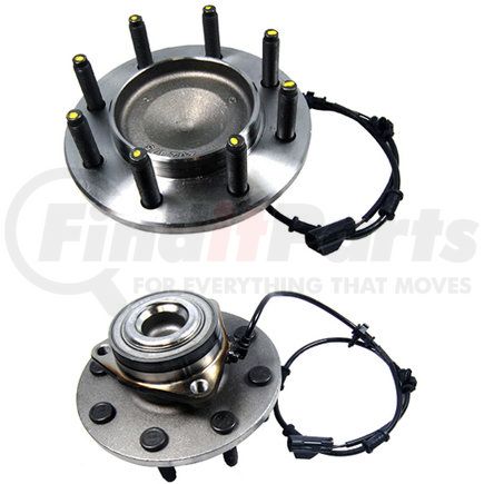 402.67014 by CENTRIC - Centric Premium Hub and Bearing Assembly; With Integral ABS