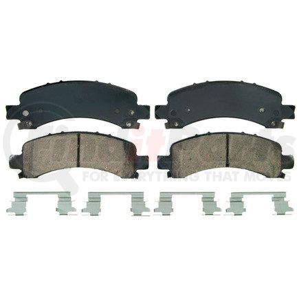 ZD974A by WAGNER - QuickStop Ceramic Disc Brake Pad Set
