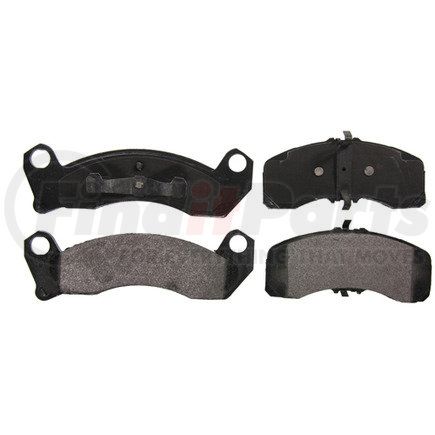 ZX150 by WAGNER - QuickStop Semi-Metallic Disc Brake Pad Set