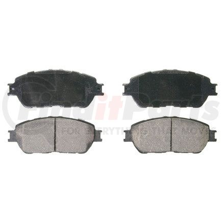 ZD906 by WAGNER - QuickStop Ceramic Disc Brake Pad Set