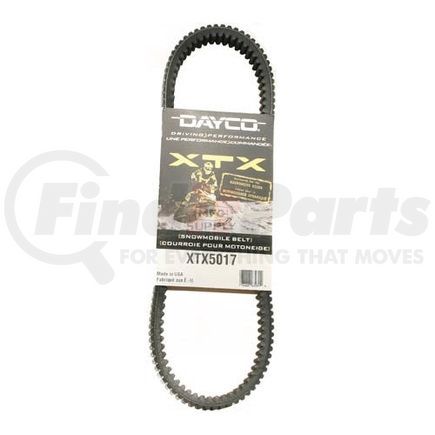 XTX5017 by DAYCO - SNOWMOBILE BELT, DAYCO XTX AND CTX